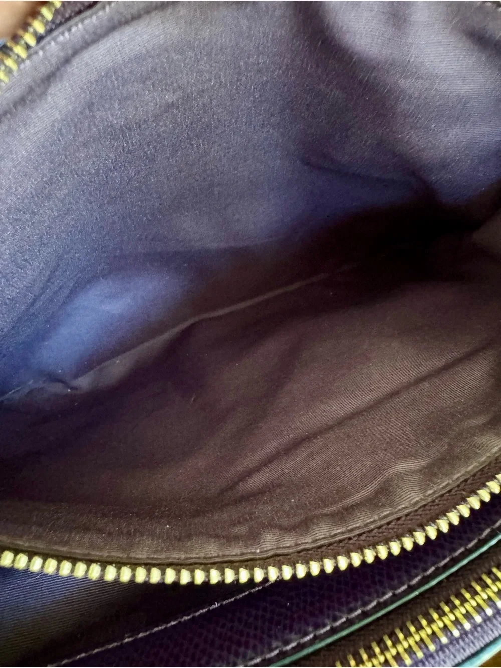 Coach Christie Carryall Satchel – Purple Crossgrain Leather